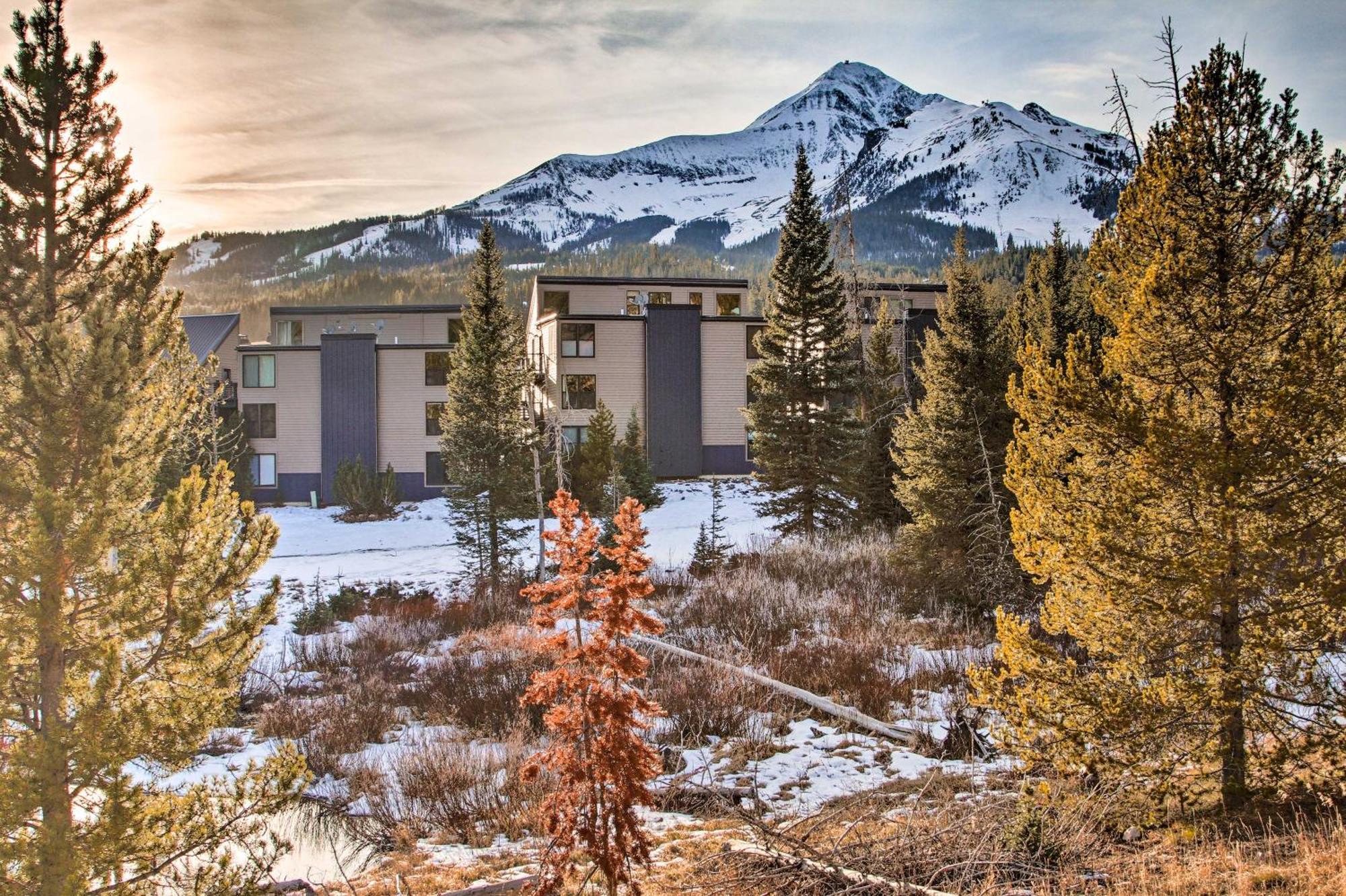 Cozy Big Sky Studio About 1 Mile To Mtn Village! Экстерьер фото